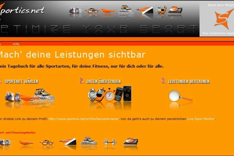 Beurer setzt auf Sportics.net Bild: Beurer setzt auf Sportics.net