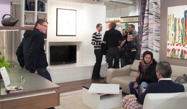 Bild: Einrichtungsprofis auf der Baumesse Bad Kreuznach- Individuelles Design statt Wohnen „von der Stange“