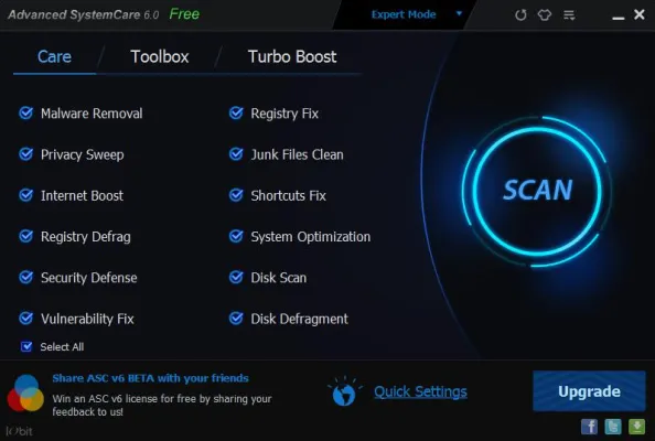 Bild: IObit führt Software Utility Innovation mit der Veröffentlichung von Advanced SystemCare 6 ein