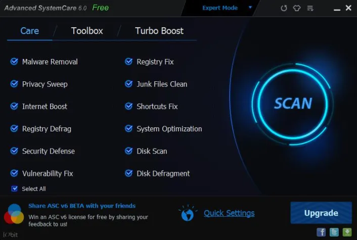 Bild: IObit führt Software Utility Innovation mit der Veröffentlichung von Advanced SystemCare 6 ein