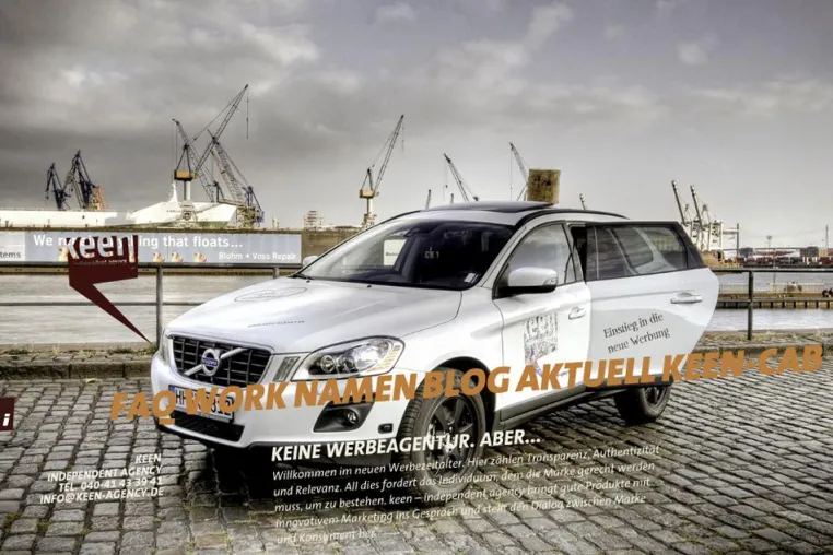 Bild: Mit dem Taxi in die Zukunft der Werbung