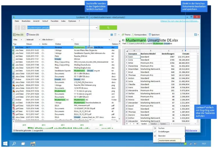 Bild: Enterprise Suchlösung Lookeen erhält Citrix Ready Zertifikat für Datensuchen auf virtuellen Desktopumgebungen