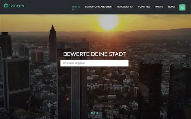 Bild: Wie lebenswert ist dein Heimatort und warum? – CRITICITY will es wissen