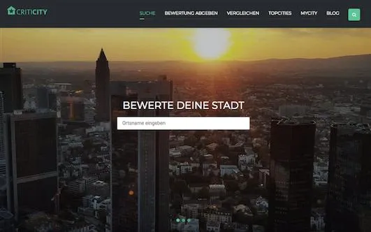 Bild: Wie lebenswert ist dein Heimatort und warum? – CRITICITY will es wissen