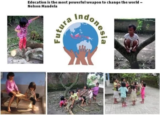 Bild: Spendenaktion für das Kinder-Hilfs-Projekt „Futura Indonesia“