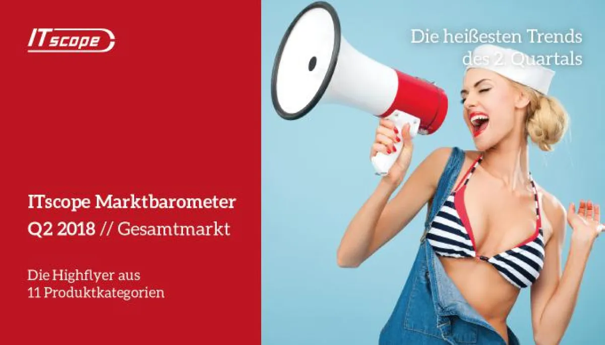 ITscope untersuchte die IT Branchentrends des Q2 2018