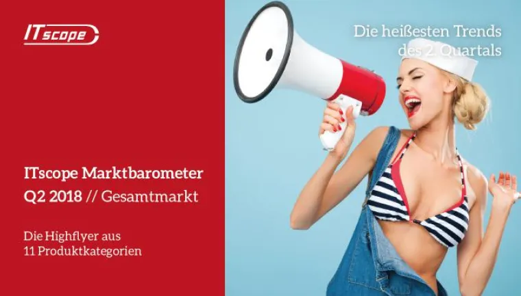 Bild: HP Nr. 1 bei Notebooks, TFT- und Grafikkartenpreise im Sinkflug, 500-Euro-Workstations: Marktbarometer Q2/18