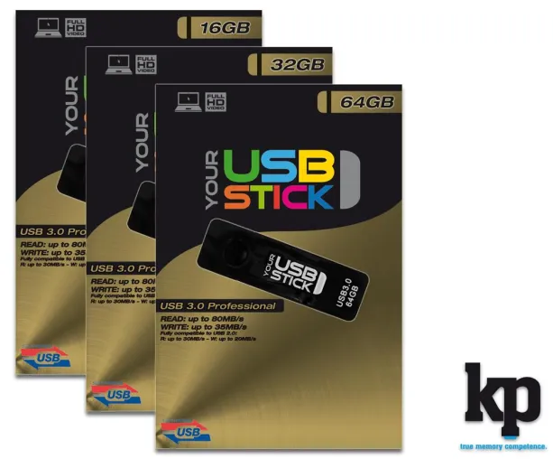 Bild: Erste USB 3.0 Sticks von K&P electronic ab sofort verfügbar