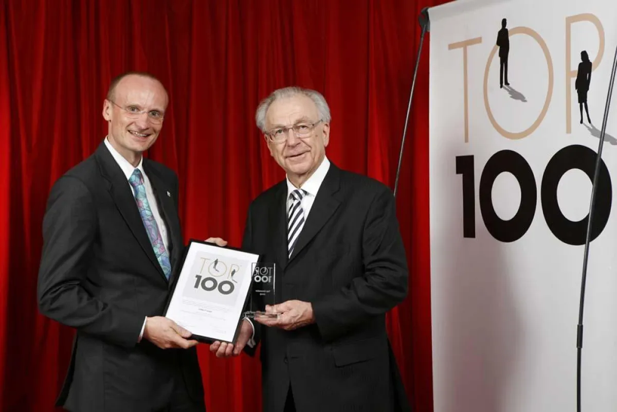 Dr. Martin Riegel und Prof. Dr. Lothar Späth