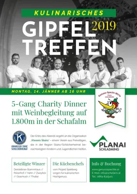 Kulinarisches Gipfeltreffen 2019 Bild: Kulinarisches Gipfeltreffen 2019