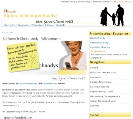 Bild: insenio startet erfolgreich Verkauf von Seniorenhandys