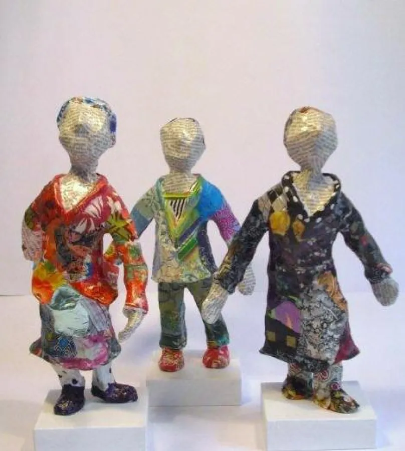 Mann mit Geweih, Heike Roesner 2012