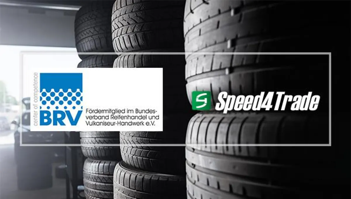 Speed4Trade will als neues BRV-Fördermitglied Reifenanbieter bei Digitalisierungsprojekten unterstüt