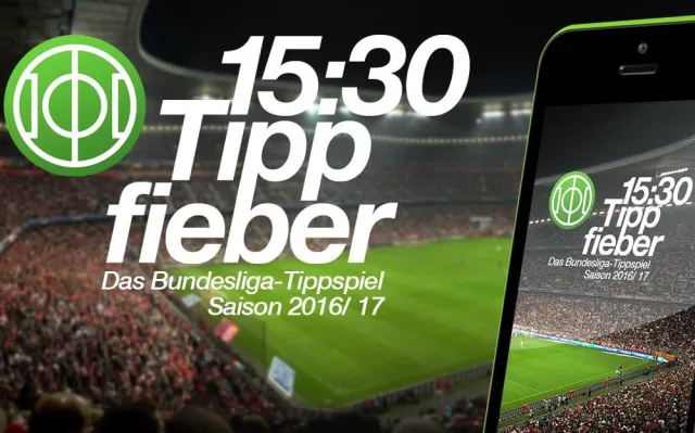 15:30 Tippfieber ist bereit für die Bundesliga Saison 2016/17 Bild: 15:30 Tippfieber ist bereit für die Bundesliga Saison 2016/17