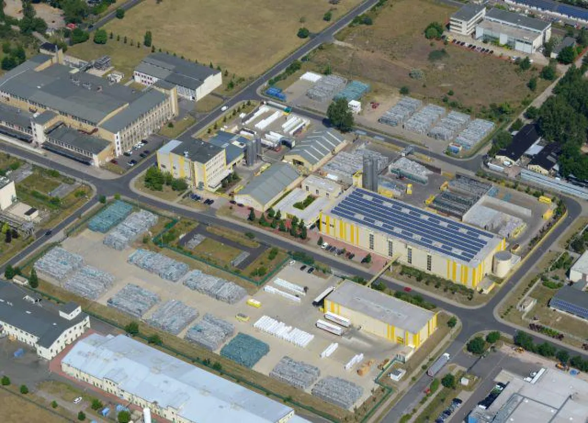 Das Recyclingwerk Textplast GmbH ist eine 100-Prozent-Tochter der FROMM Plastics GmbH. © ALPLA