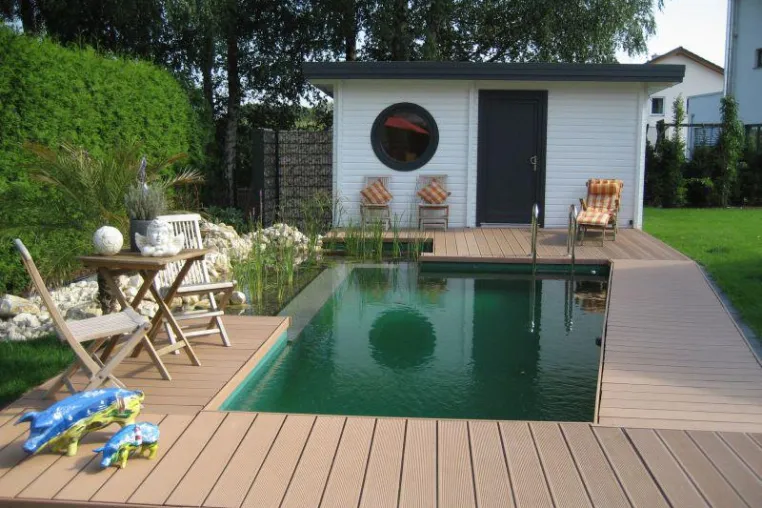 Bild: Die Gartensauna ist ein Evergreen