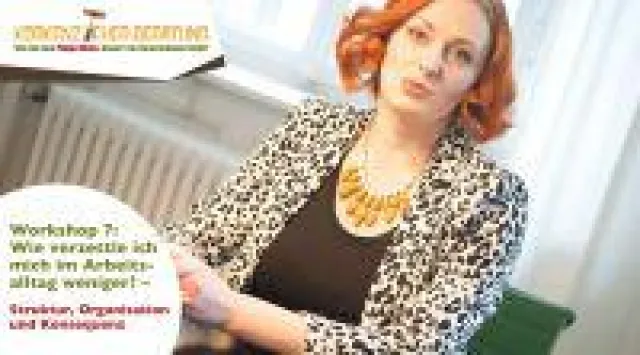 Bild: "Wenn nicht ständig jemand stören würde, könnte ich so schön arbeiten"