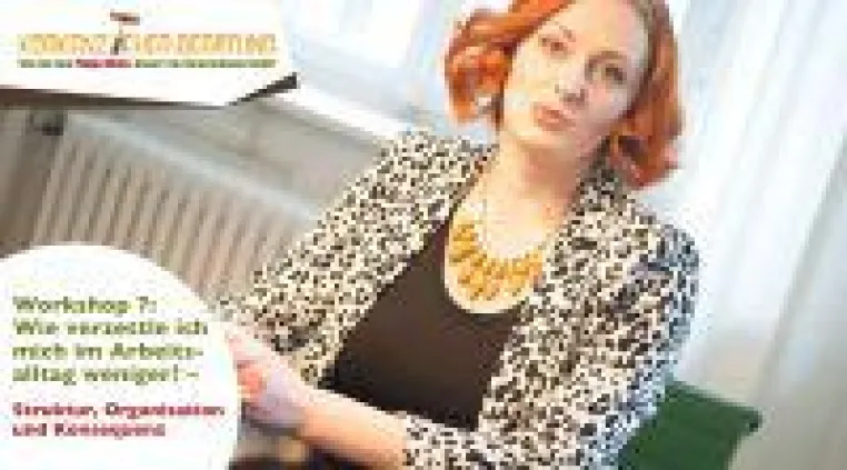 Bild: "Wenn nicht ständig jemand stören würde, könnte ich so schön arbeiten"