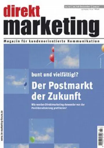 Bild: Fachzeitschrift Direkt Marketing: Der Postmarkt der Zukunft