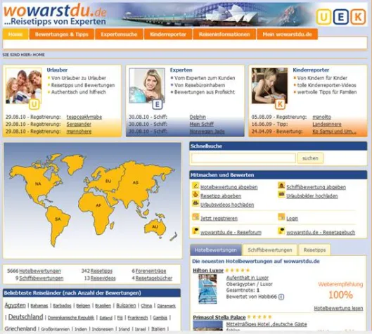 Bewertungsportal wowarstdu erstrahlt im neuen Glanz Bild: Bewertungsportal wowarstdu erstrahlt im neuen Glanz