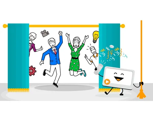 Ein neuer, intelligenter Illustrationsstil macht den simpleshow video maker jetzt noch CI-konformer Bild: Ein neuer, intelligenter Illustrationsstil macht den simpleshow video maker jetzt noch CI-konformer