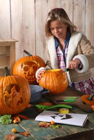 Bild: Kürbisschnitzen leicht gemacht