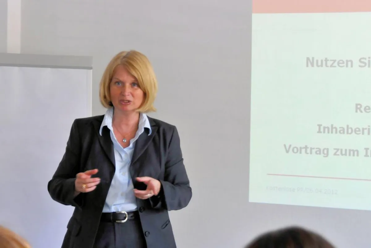 Referentin Anja Bendixen-Danowski beim Impulstag 2012