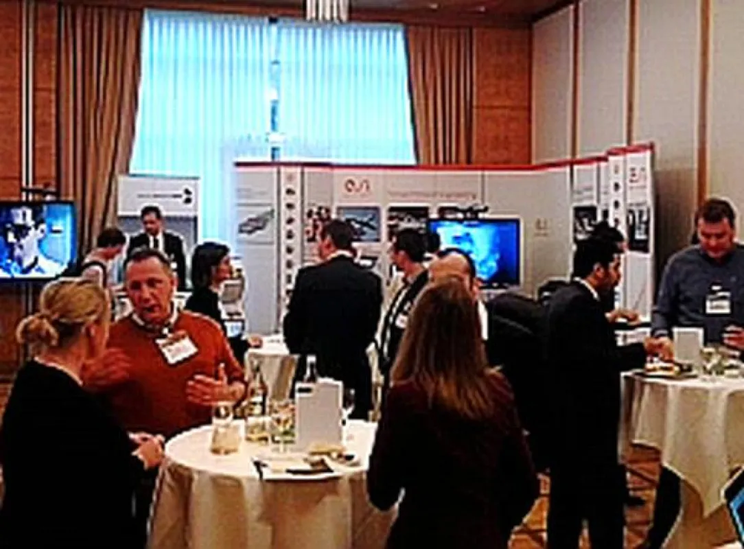 Auch die ESI Group und die VDC-Geschäftsstelle  präsentierten sich in der Begleitausstellung