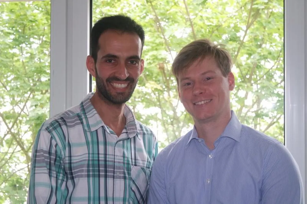 Die Erstautoren der Studie: Moh'd Mohanad Al-Dabet (links) und Andi Marquardt. (Foto: privat)