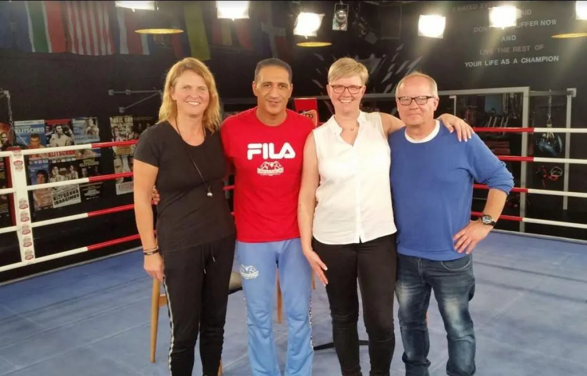 Sylvia Wehde, Ismail Özen-Otto, Ramona Findeisen und Maik Findeisen