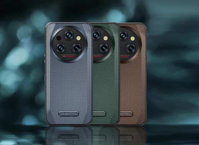 Bild: Oukitel WP35: 14,9 mm schmales 11.000 mAh Kraftpaket im edlen Luxus-Outfit