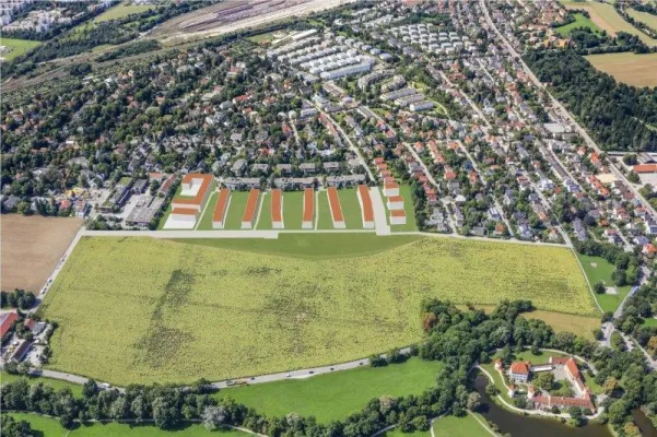 Erschließungsstart für neues Wohnquartier in Obermenzing Bild: Erschließungsstart für neues Wohnquartier in Obermenzing