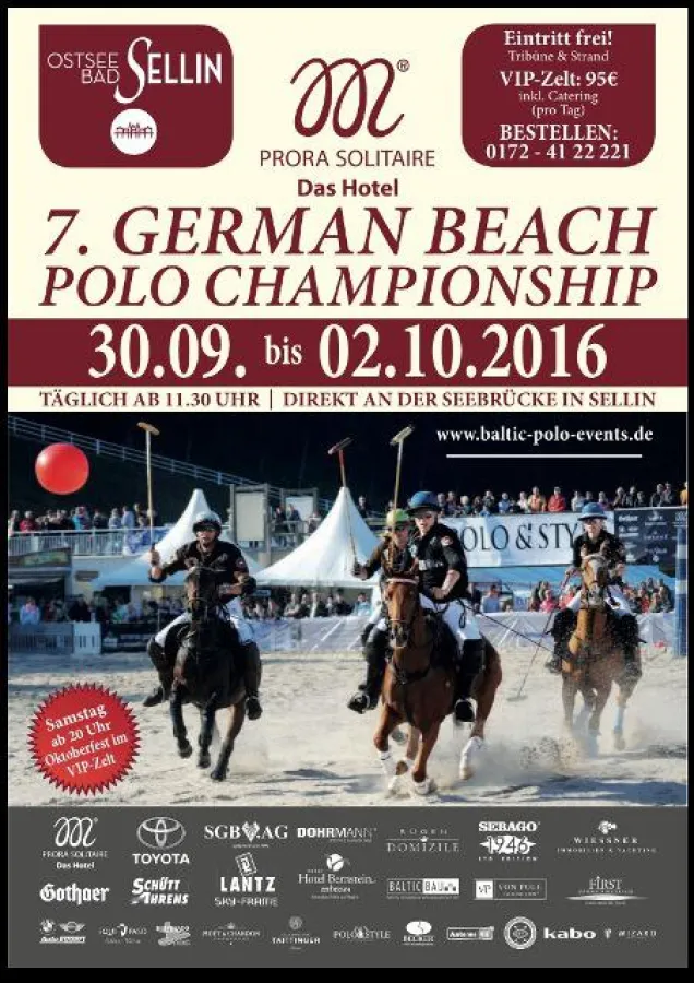 Prora Solitaire 7. German Beach Polo Championship 2016