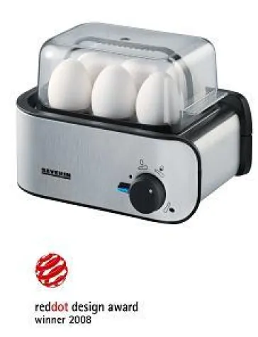 Bild: reddot design award für neuen Eierkocher von SEVERIN