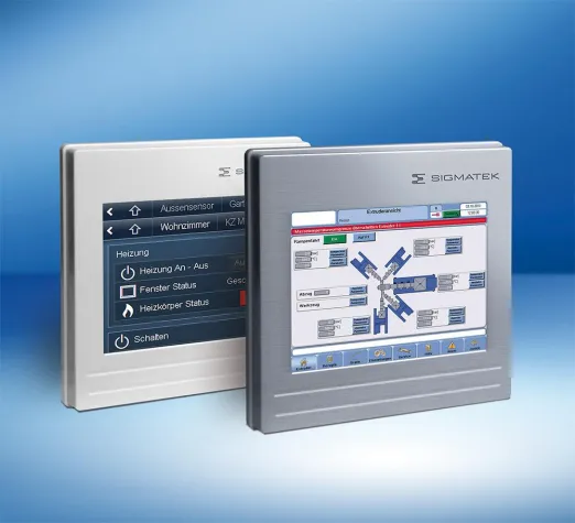 Bild: Visualisierung und Bedienung im 3,5“-Format: das ETT 351