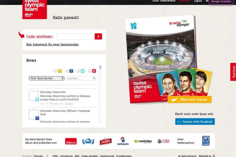 superReal macht Kampagne für Swiss Olympic Bild: superReal macht Kampagne für Swiss Olympic