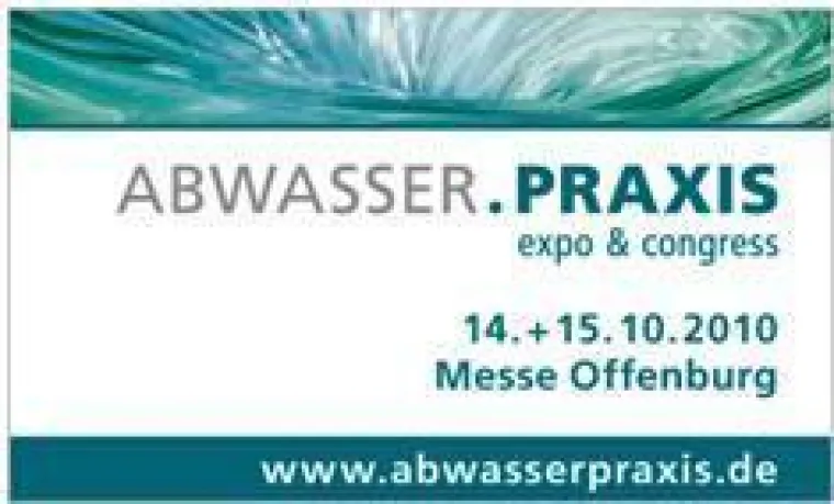 Bild: ABWASSER.PRAXIS 2010 erstmals in Offenburg