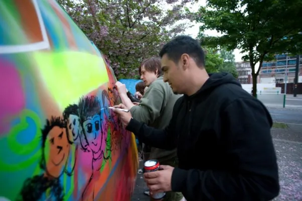 Bild: GRAFFITI-WORKSHOP WÄHREND DER PFINGSTFERIEN IN MAGDEBURG