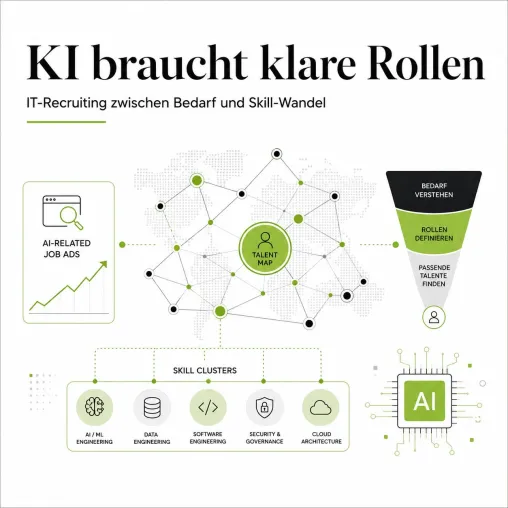 Bild: KI verändert IT-Rollen stärker als Stellenanzeigen zeigen