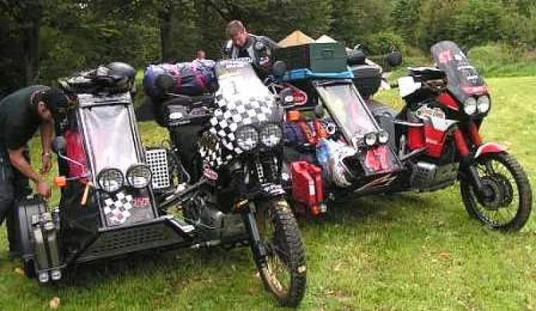 Bild: Weltweit größtes Treffen der Motorräder mit Beiwagen