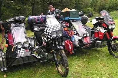 Bild: Weltweit größtes Treffen der Motorräder mit Beiwagen