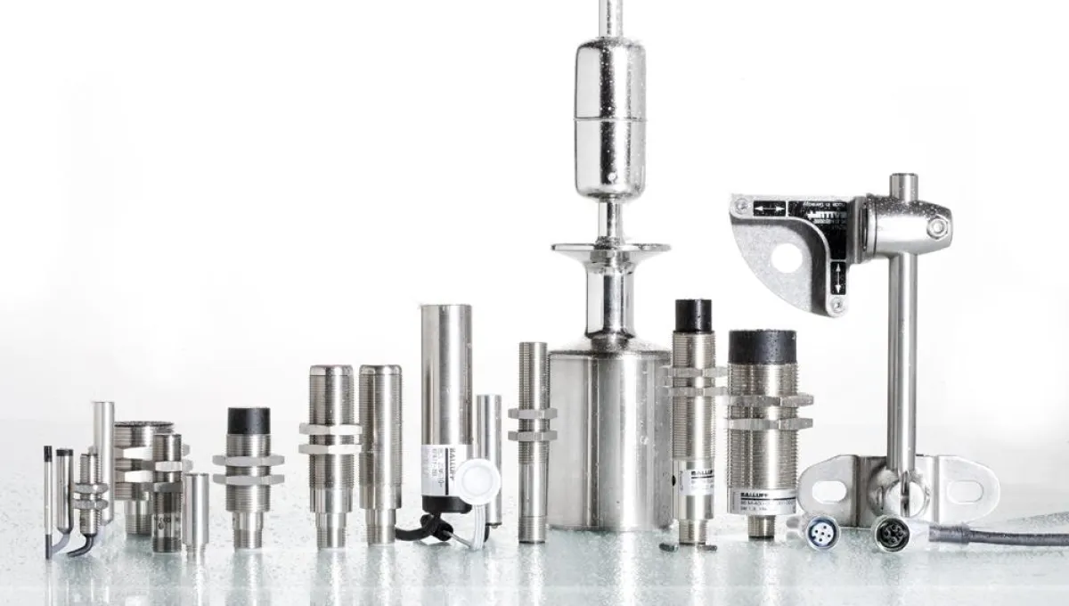 Balluff Sensoren und Systeme in Edelstahl