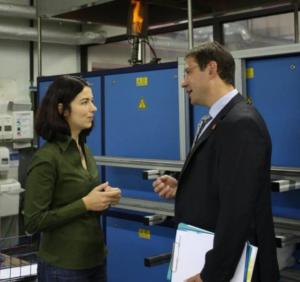 Direkt an der Anlage lassen sich Optimierungspotentiale bei Wärmeprozessen häufig am besten erkennen