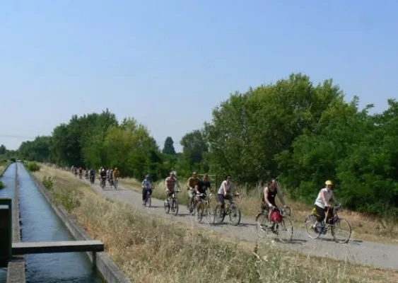 Bild: Radtourismusmesse in Mantua