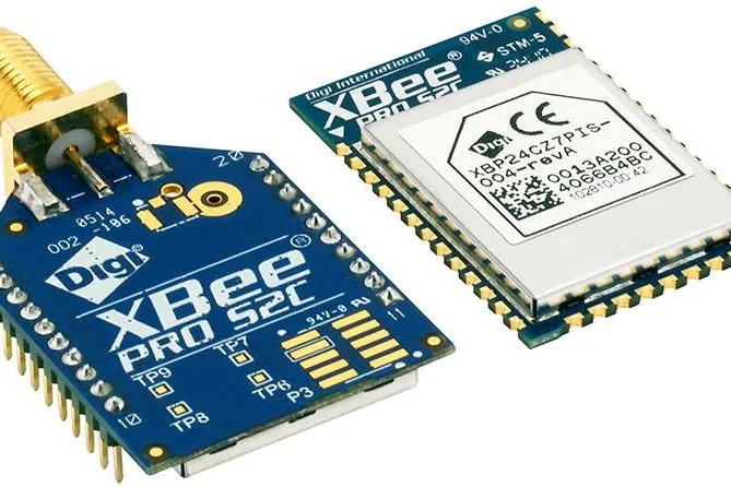 XBee ZigBee Module der Serie S2C jetzt auch als Through-Hole Variante bei Atlantik Elektronik verfügbar Bild: XBee ZigBee Module der Serie S2C jetzt auch als Through-Hole Variante bei Atlantik Elektronik verfügbar