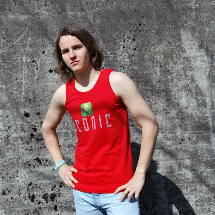 Muscle Shirt von Iconic-Fashion mit Icon One Art Work