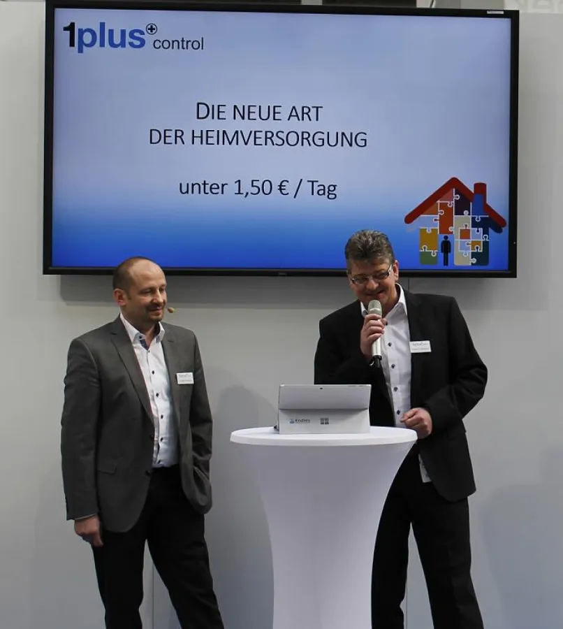 Endres präsentiert 1 plus control auf der Altenpflege 2016