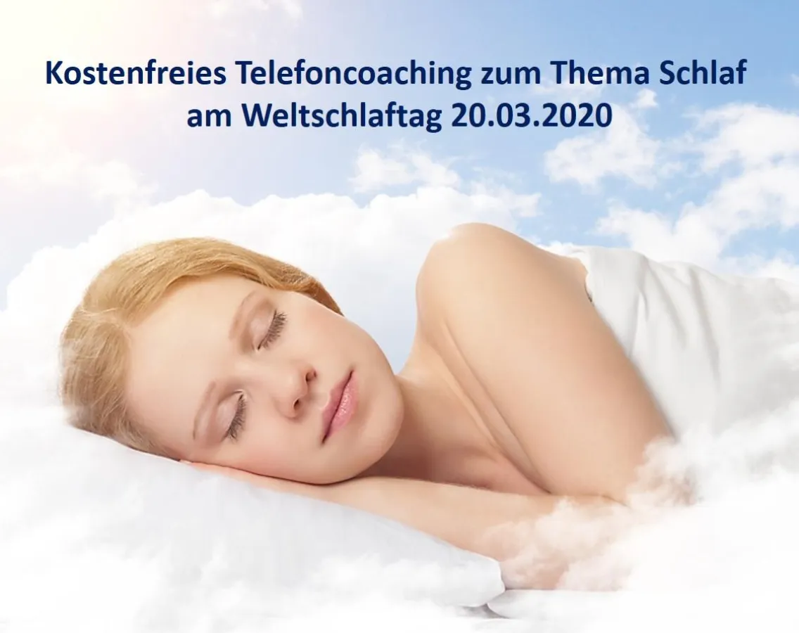 Kostenfreies Telefoncoaching am Weltschlaftag 20.03.2020