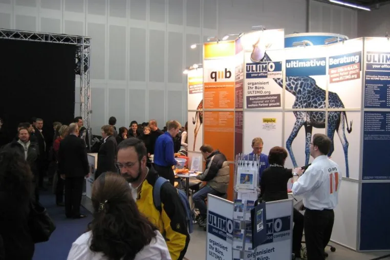 Ultimo/q2b: Stark wie nie auf der Start-Messe in Essen Bild: Ultimo/q2b: Stark wie nie auf der Start-Messe in Essen