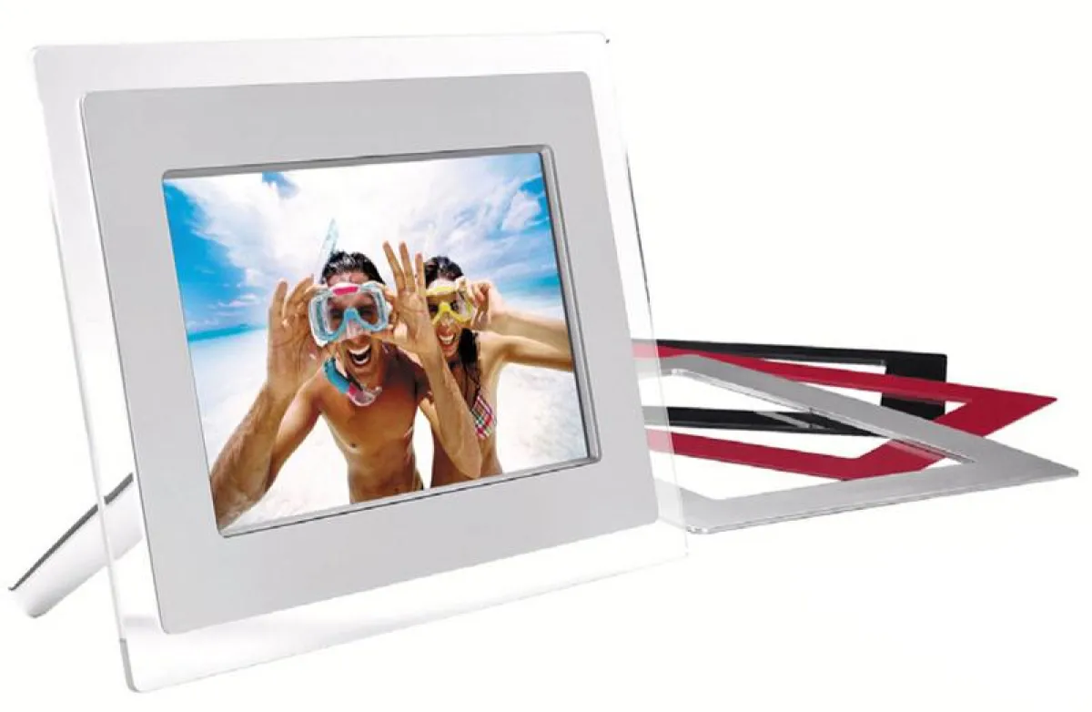 Der Philips Photo Frame in Acryl-Design mit Wechselrahmen